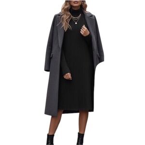 ▪️Turtleneck Sweater Dress Long Sleeve Casual▪️